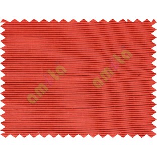 Folded stripes with dark orange and maroon sofa cotton fabric
